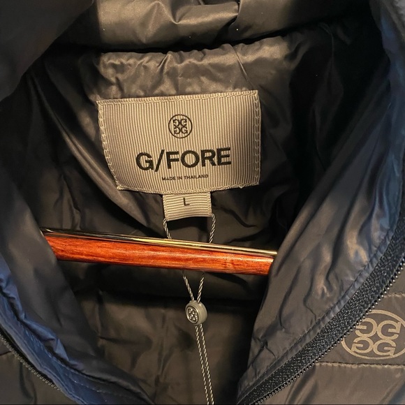 NWT Ladies G/Fore Puffer Jacket - Black - Large - Picture 10 of 13